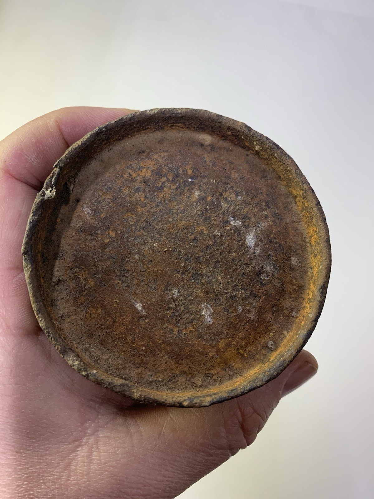 Vintage Mule-Hide Roofs plastic stay-tite cement 1 lb can, The Lehon Co, Chicago