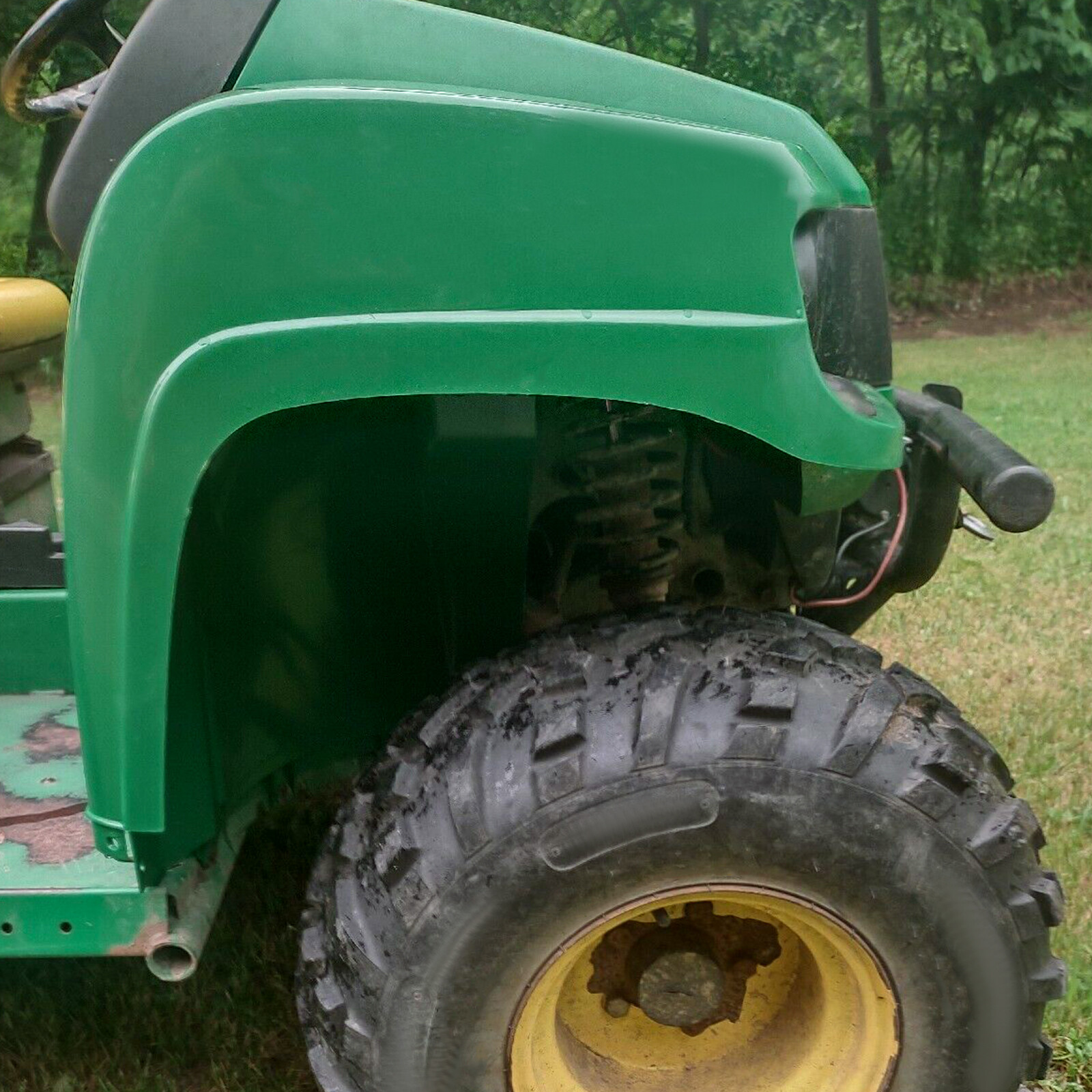 For John Deere Gator 620i 850D Serial Right Front Fender Replace for AM137567