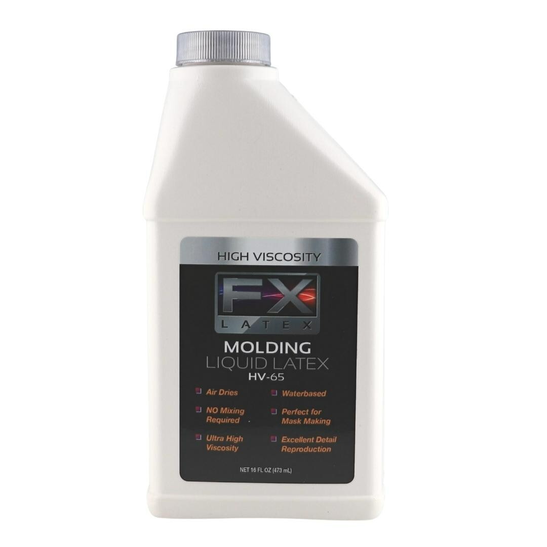 Molding Liquid Latex - 16 Oz - Rubber for Mold Making, Adhesives, and Resin!
