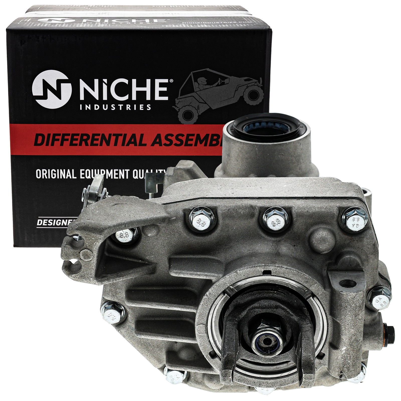 NICHE Rear Differential Gear Case for Yamaha Kodiak Grizzly 450 1CT-G6101-10-00