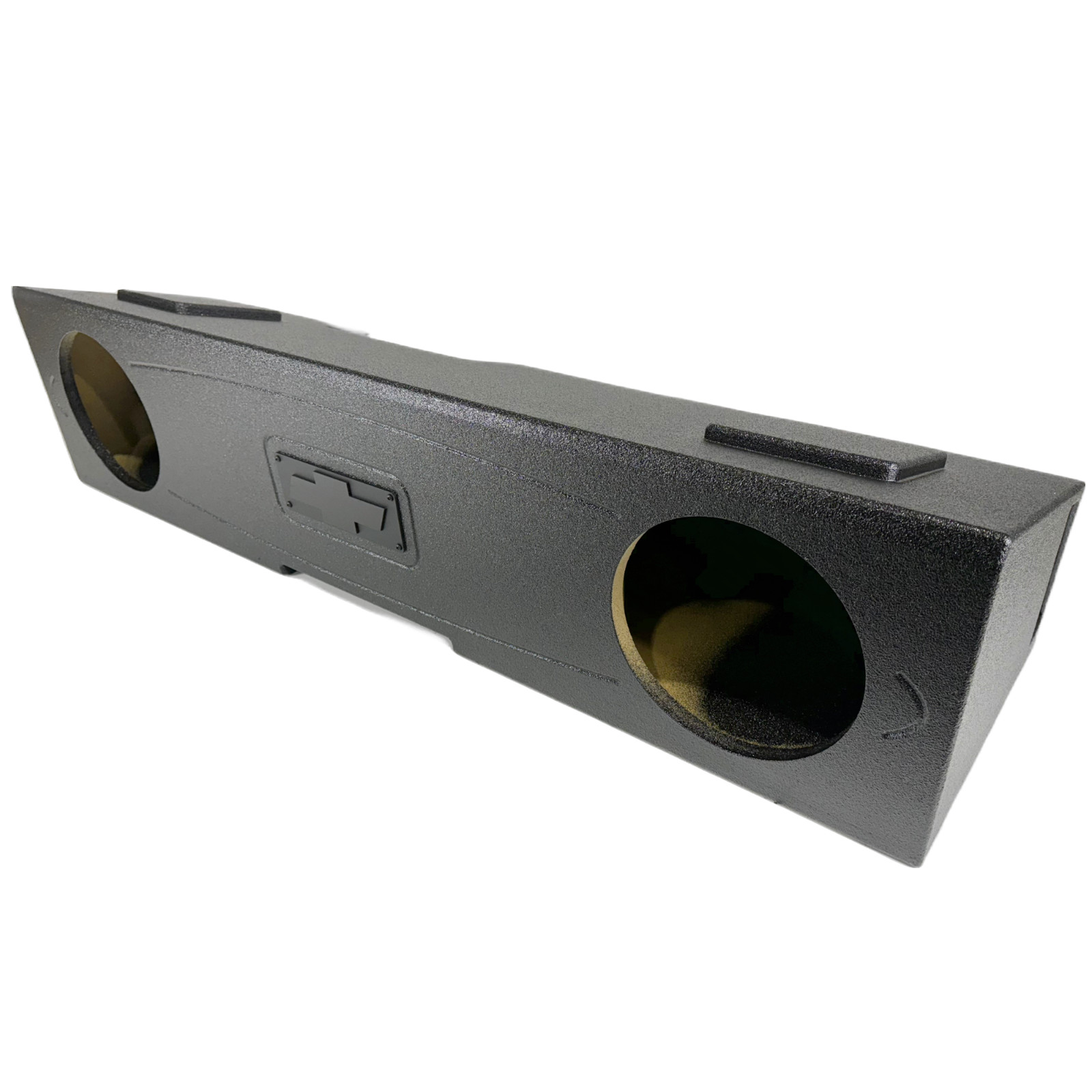 SubWoofer Box Chevy Silverado Gmc Sierra 19-25 Crew Cab 2X10 Woofers Ported