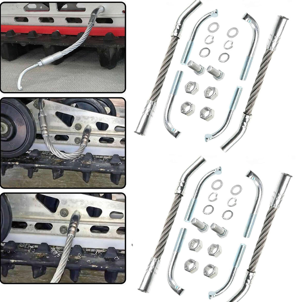 2X ICE SCRATCHERS WITH CARBIDE TIPS SNOWMOBILE REVERSE COMPATIBLE SNOW