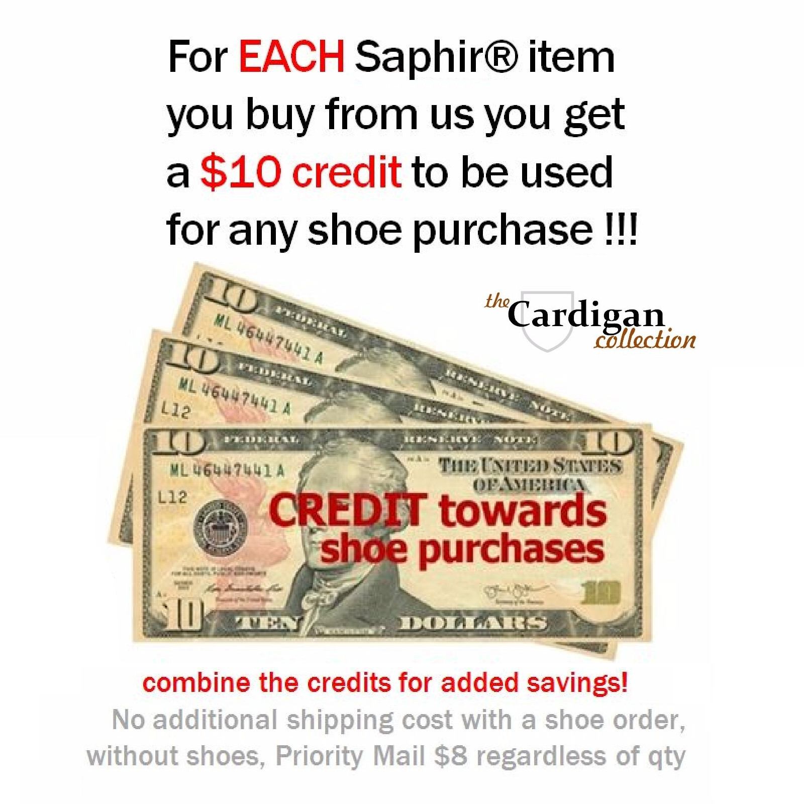RENOVATEUR - Saphir CONDITIONER for smooth leathers + ($10 credit)