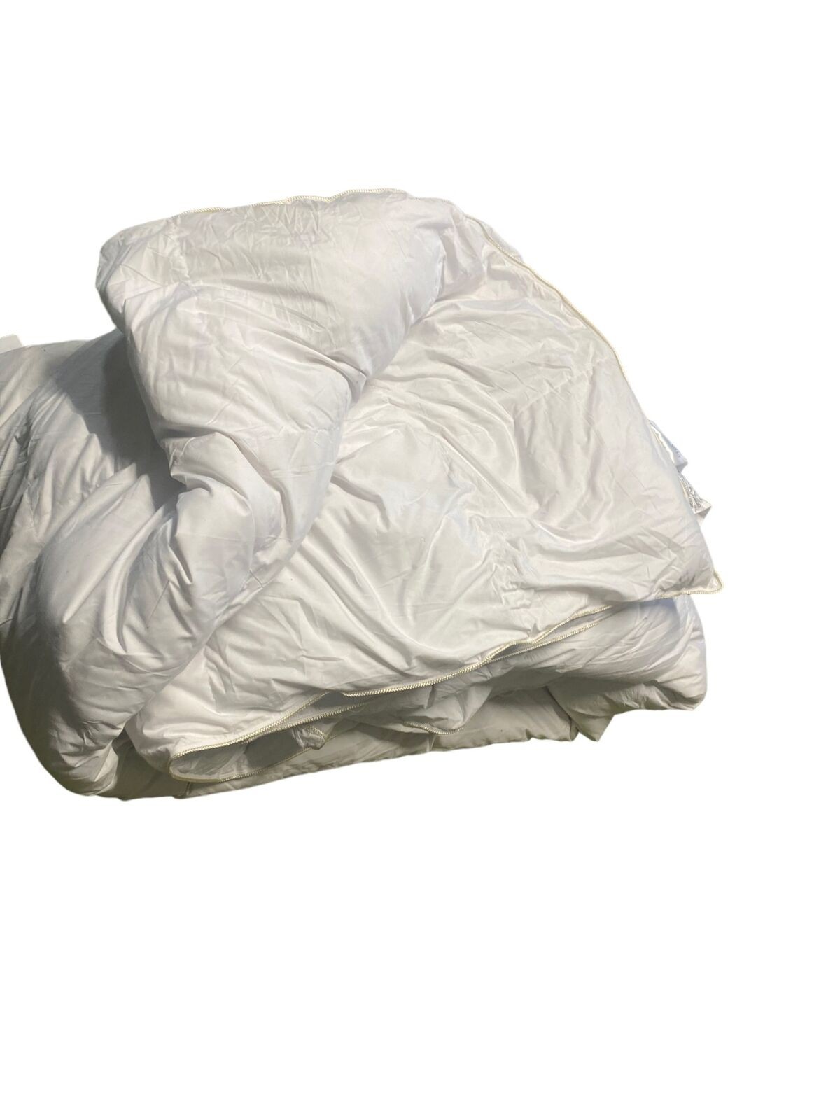 Siberian Goose Down Comforter, 100% Egyptian Cotton White (Size: King /106 x 90)