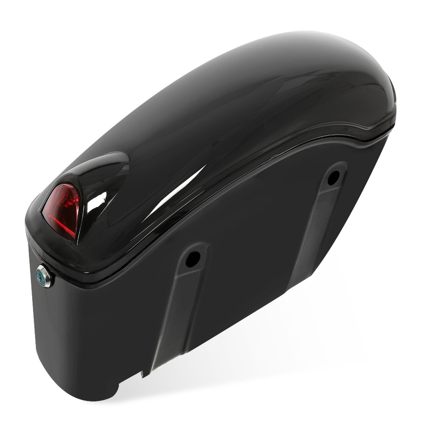 Motorcycle Universal Luggage Hard Saddle Bags For Harley Honda Yamaha Cruiser