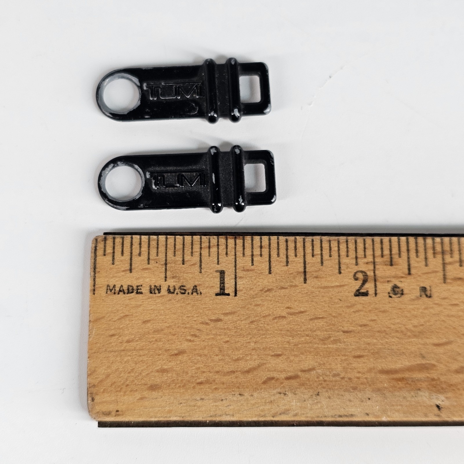 Tumi X2 Replacement Sliders Zipper Heads Pulls Tabs Black Original Manufacturer