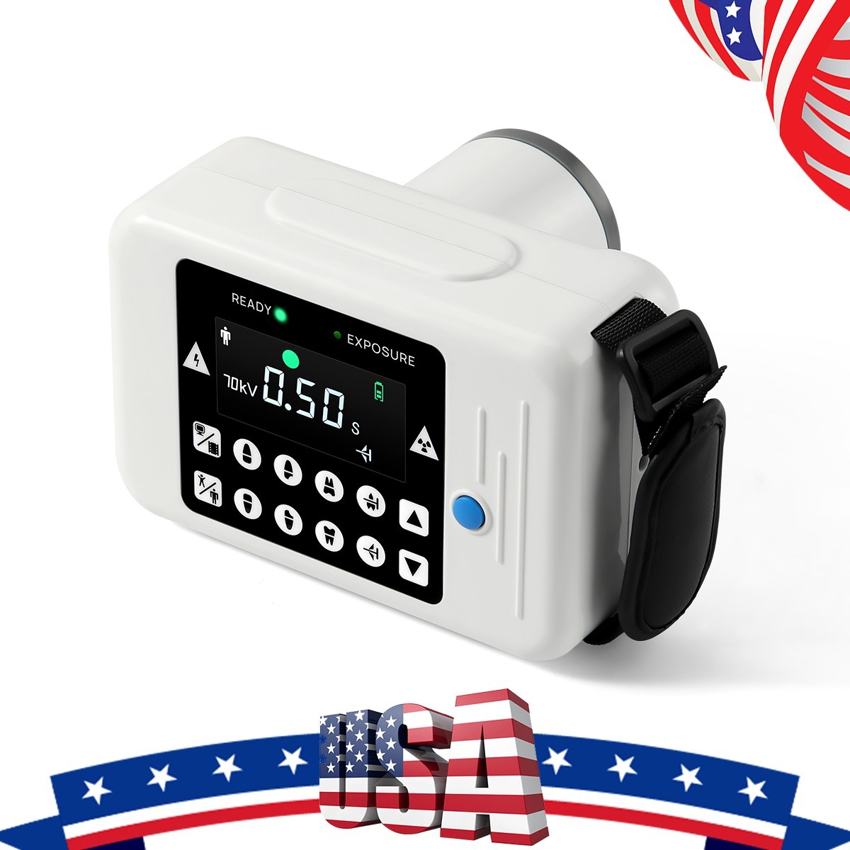 Portable Dental Mobile X Ray Digital Machine High Frequency NO Shield