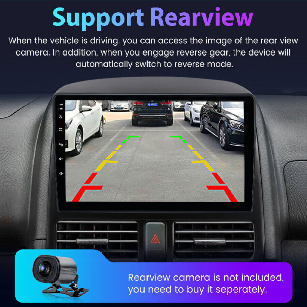 For Honda CR-V CRV 2002-2006 Apple CarPlay Android 14 Car Stereo Radio GPS