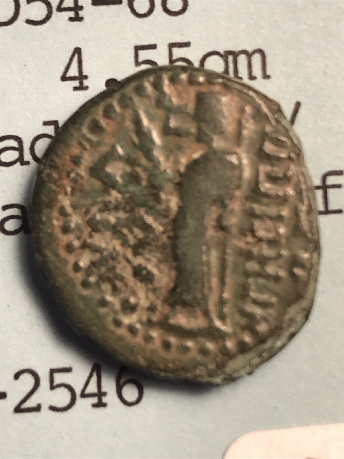 nero ae19 lydia hypaepa Ad54-68 Nero /Zeus Wonderful Green Patina