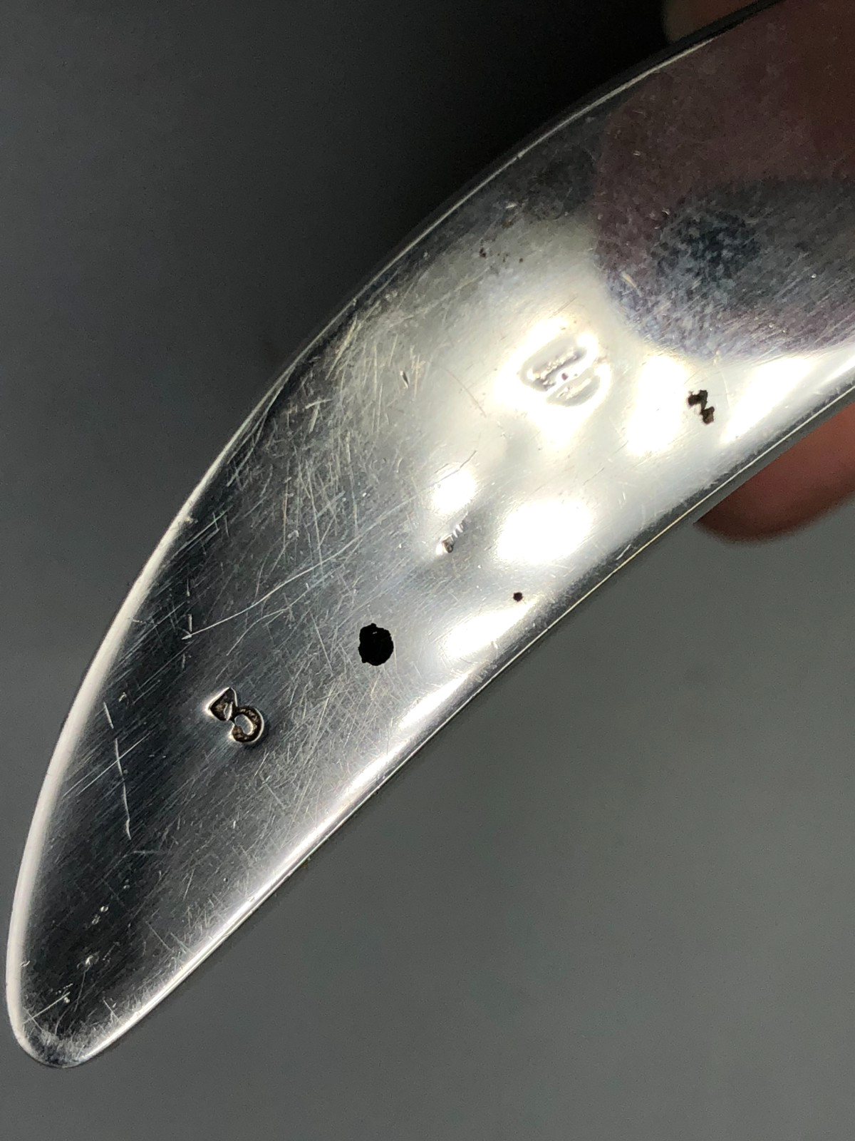 Beautiful antique Sterling Silver Flask 4 5/8" x 3", English hallmarks