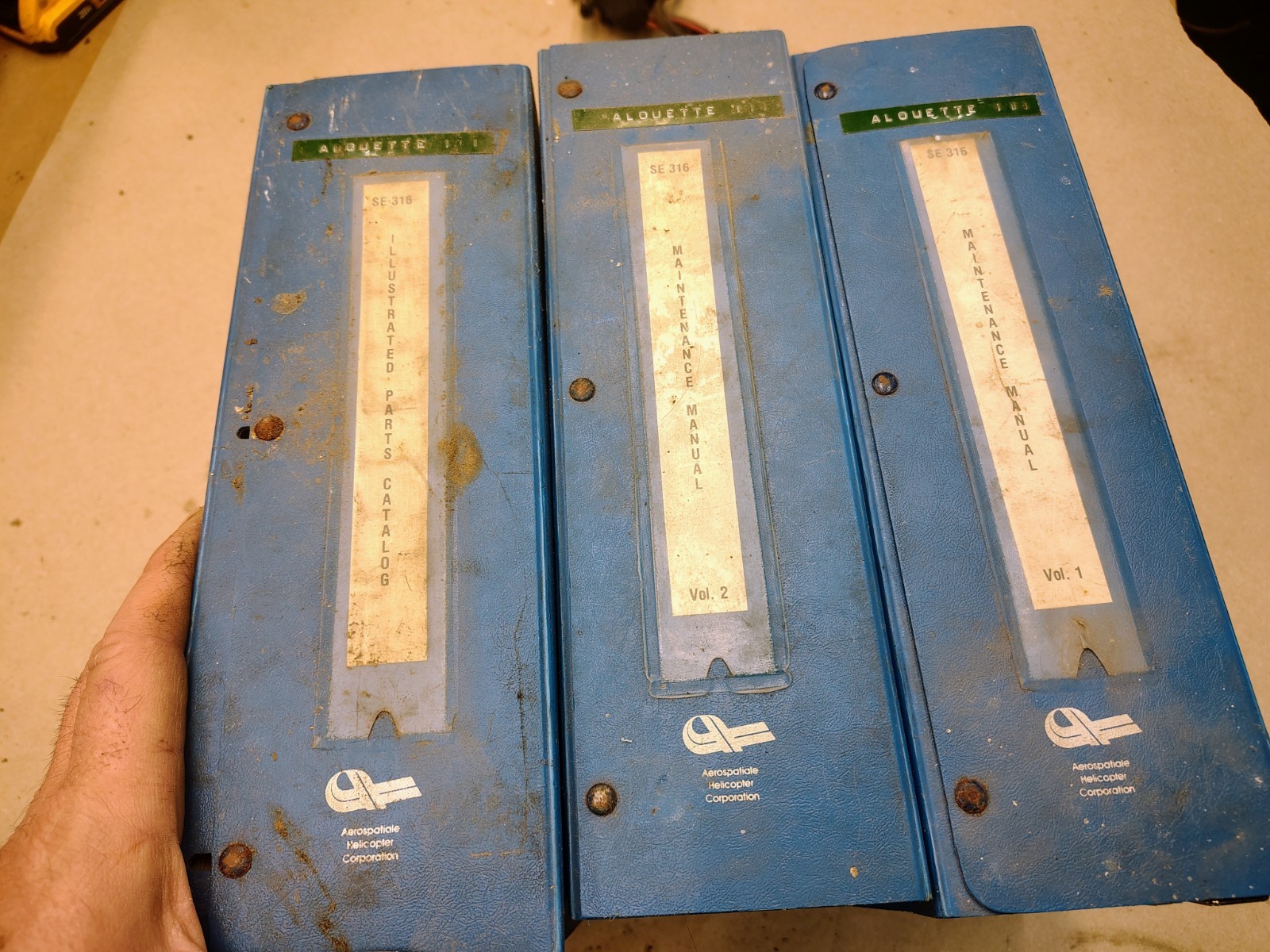 Alouette III Helicopter Maintenance And Service Manuals Sud Aviation