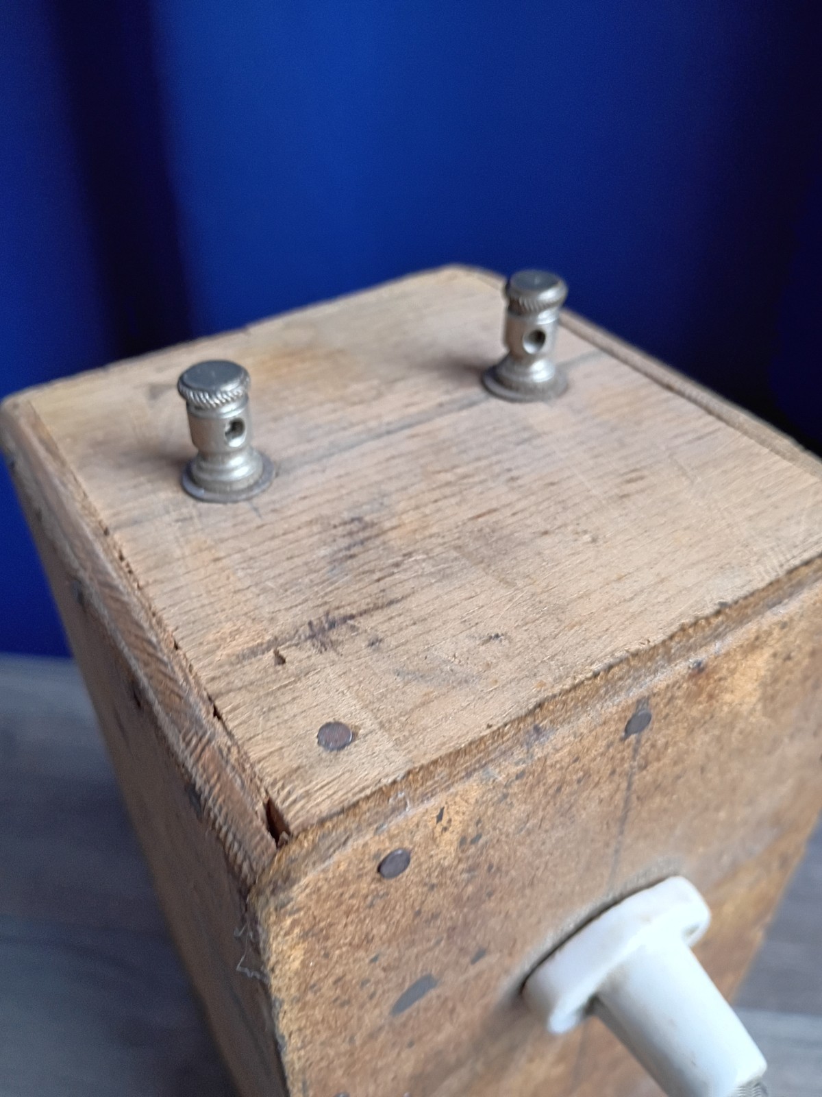 Antique Dynamite Blasting Machine Mining Detonator Box