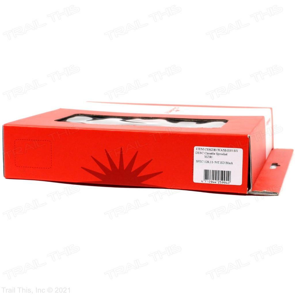 SunRace CSMZ80 12-Speed 11-50T MTB Bike Cassette 11-50 Black fits SRAM Shimano