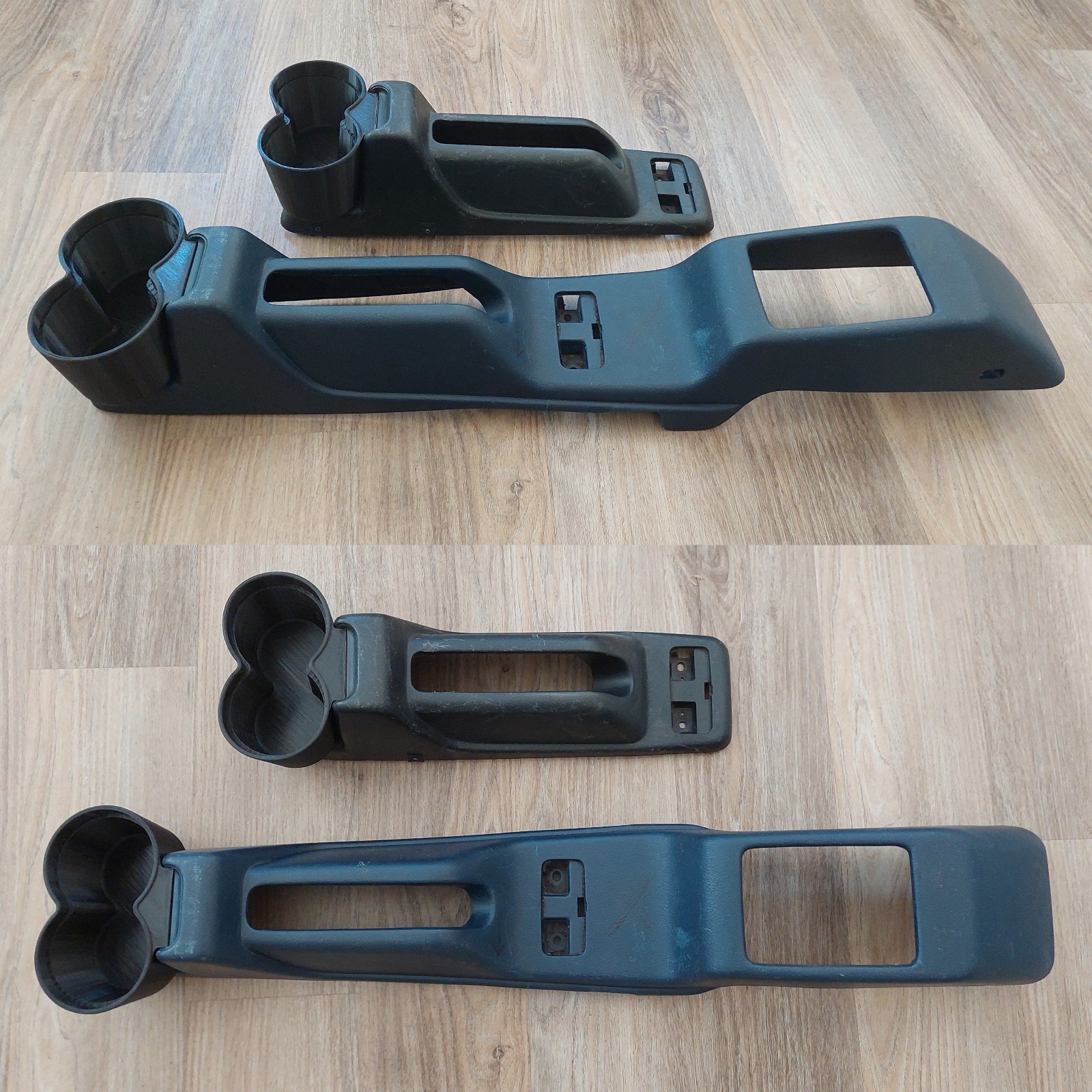 DUAL Cup Holder 1988-1991 Honda Civic EF HATCHBACK Rear Ash Tray 89 1990 hatch