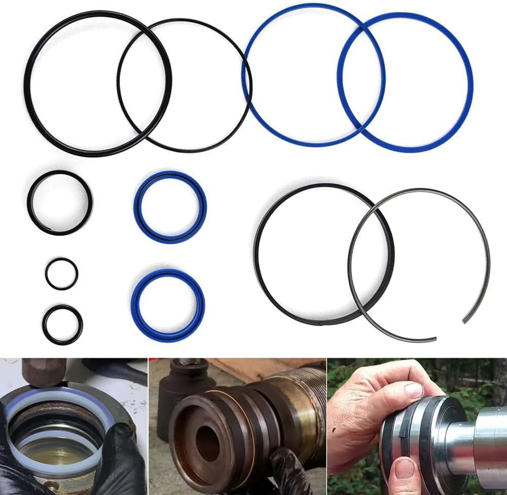 Hydraulic Log Splitter Cylinder Rebuild Seal Kit For 4.5"bore X 1.75"rod Cylinde