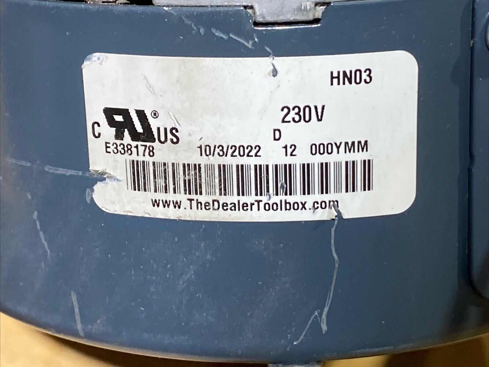 Genteq Ecm Motor 5SME39DL / E338178 New