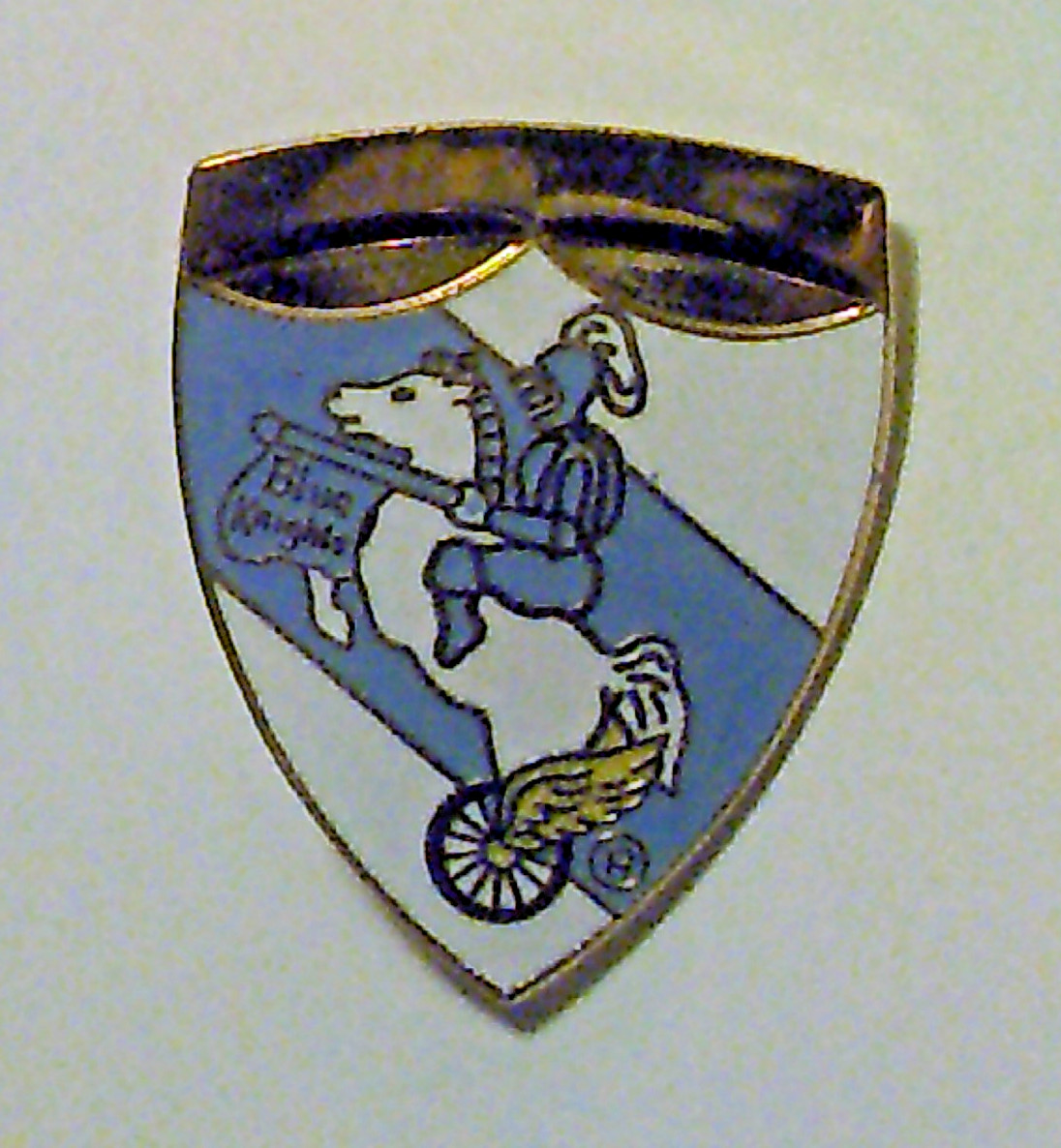 Blue Knights Police Motorcycle Club, Hat Vest Jacket Pin, 1.25" x 1", NEW