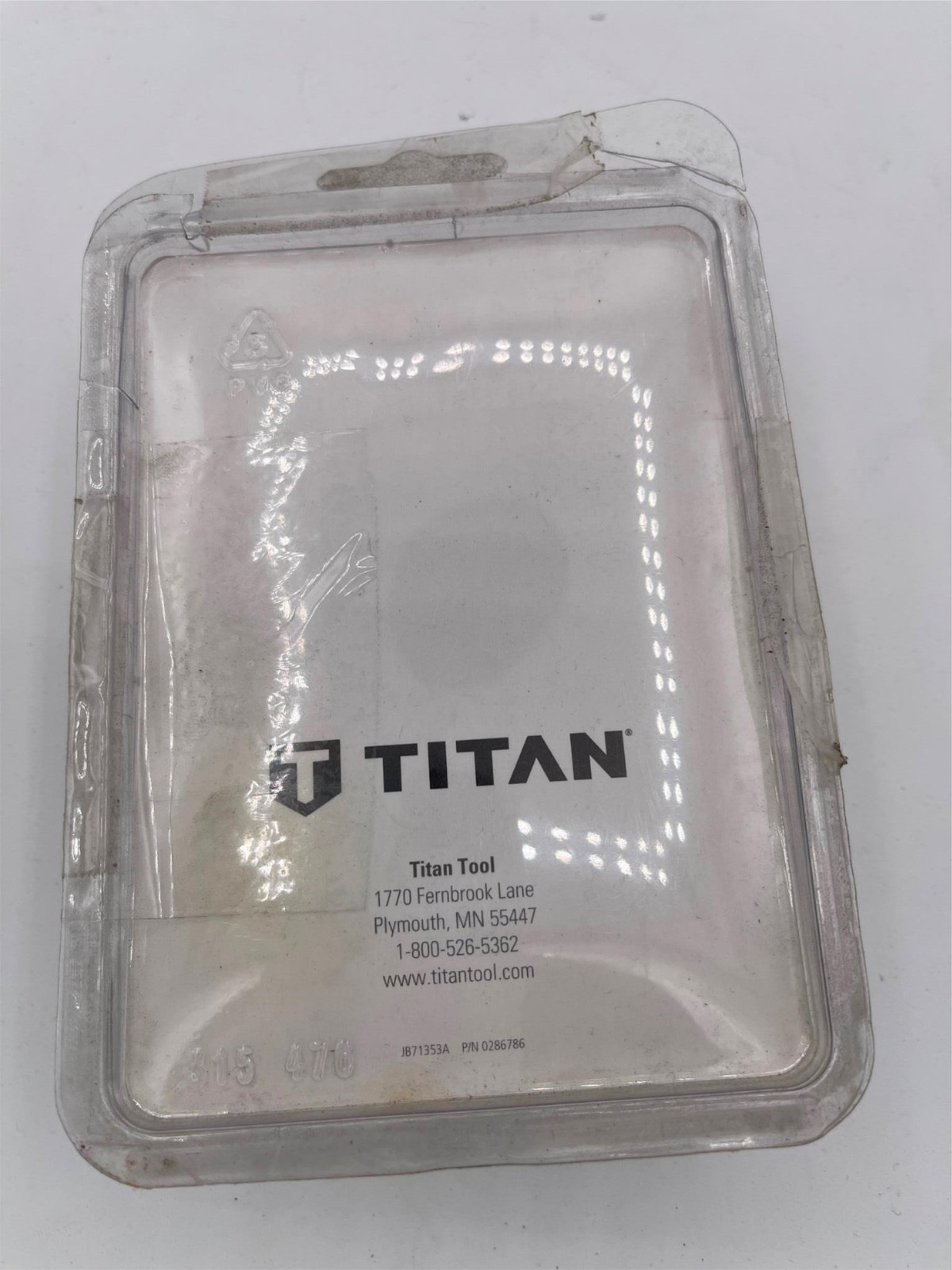 Open Box, Titan 0532911 Kit, Repacking, Pist
