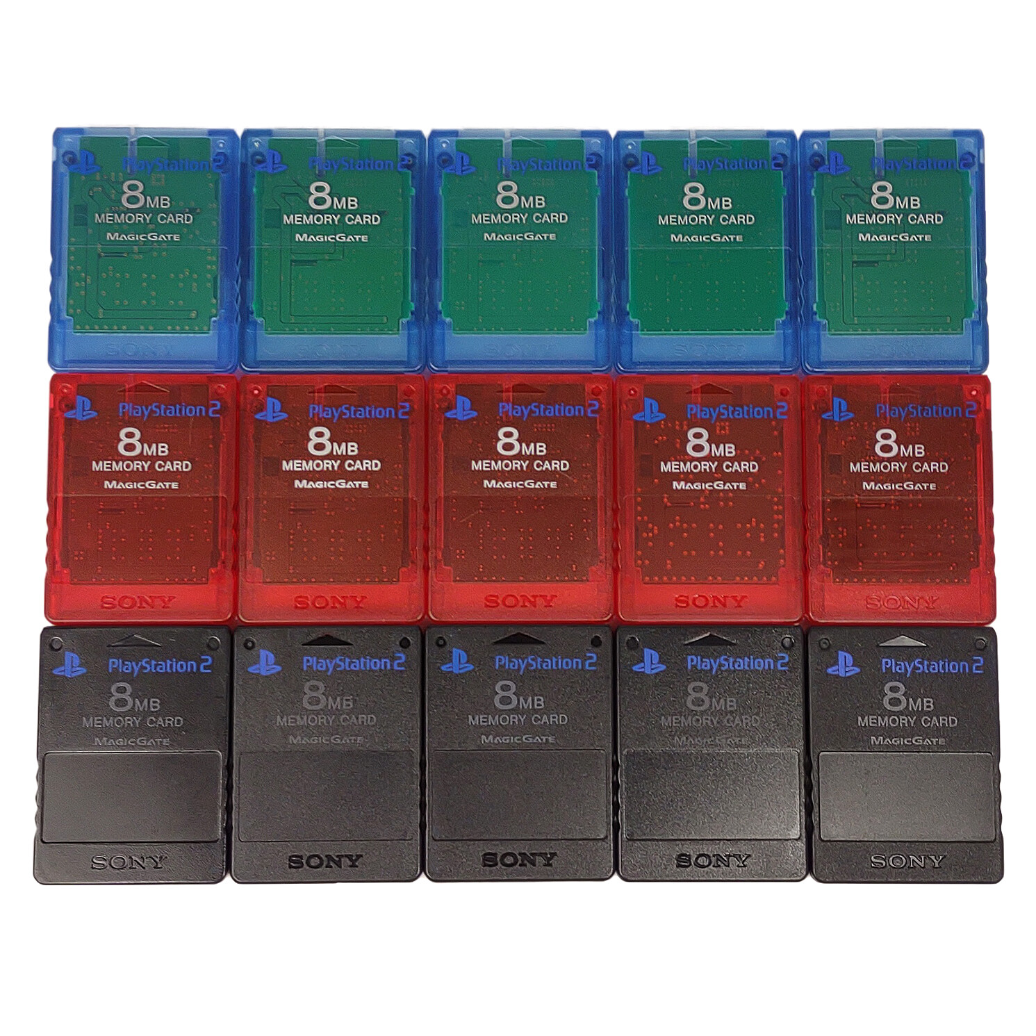 Sony PlayStation 2 Memory Card PS2 Genuine Official MagicGate 8MB SCPH-10020