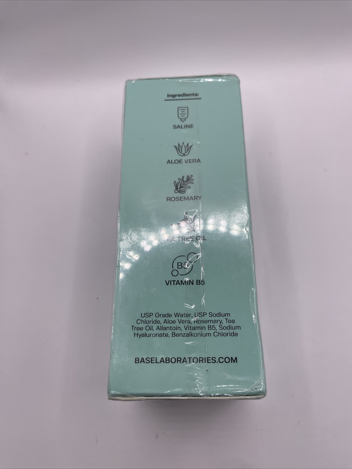 2 Base Labs Piercing Aftercare Spray | Saline Solution for Piercings, Bumps 4 oz