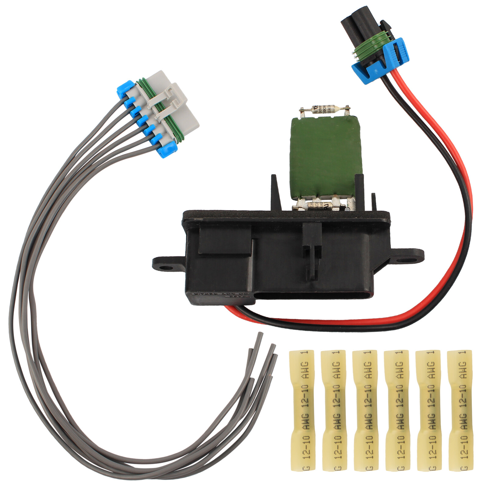 Front Blower Motor Resistor Kit For 1996-2012 Chevrolet Express 1500 2500 3500