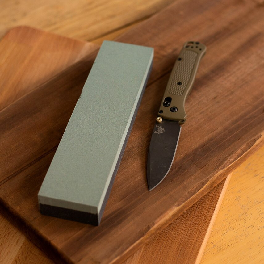 6" 2 Sided Knife Blade Sharpener Sharpening Stone (Grit: 120 / 240)