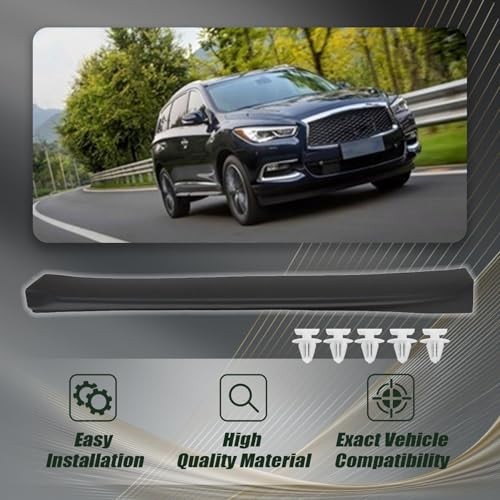 1PC Rear Right Door Lower Molding Trim 82876-9NB0A 828769NB0A Compatible with