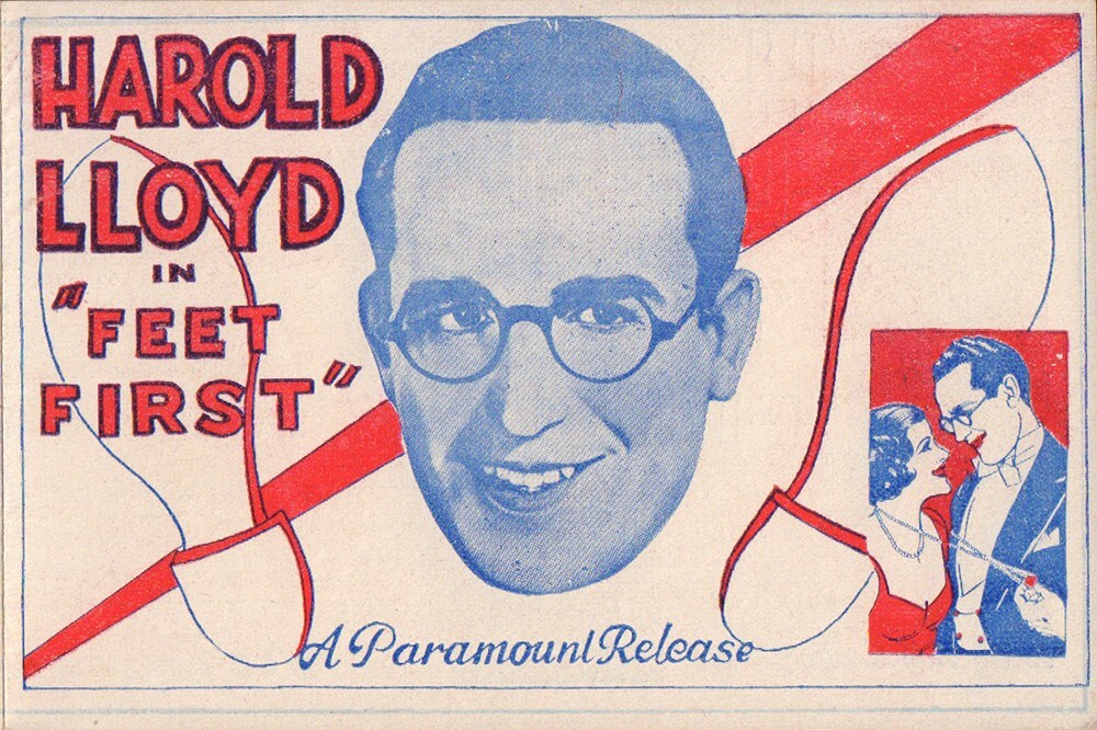 Feet First Harold Lloyd  Original Movie Herald from the 1930 Movie