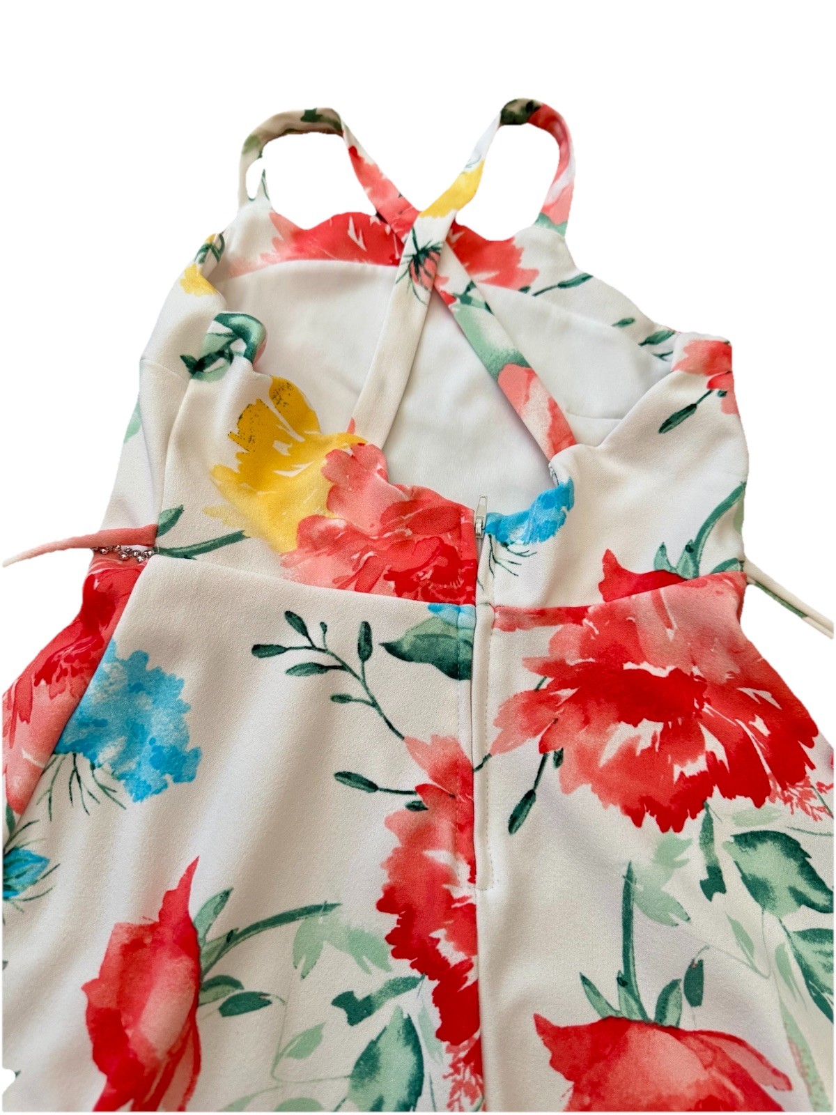 Speechless Kids Floral Dress Girls Size 10 Sleeveless Pre-Owned