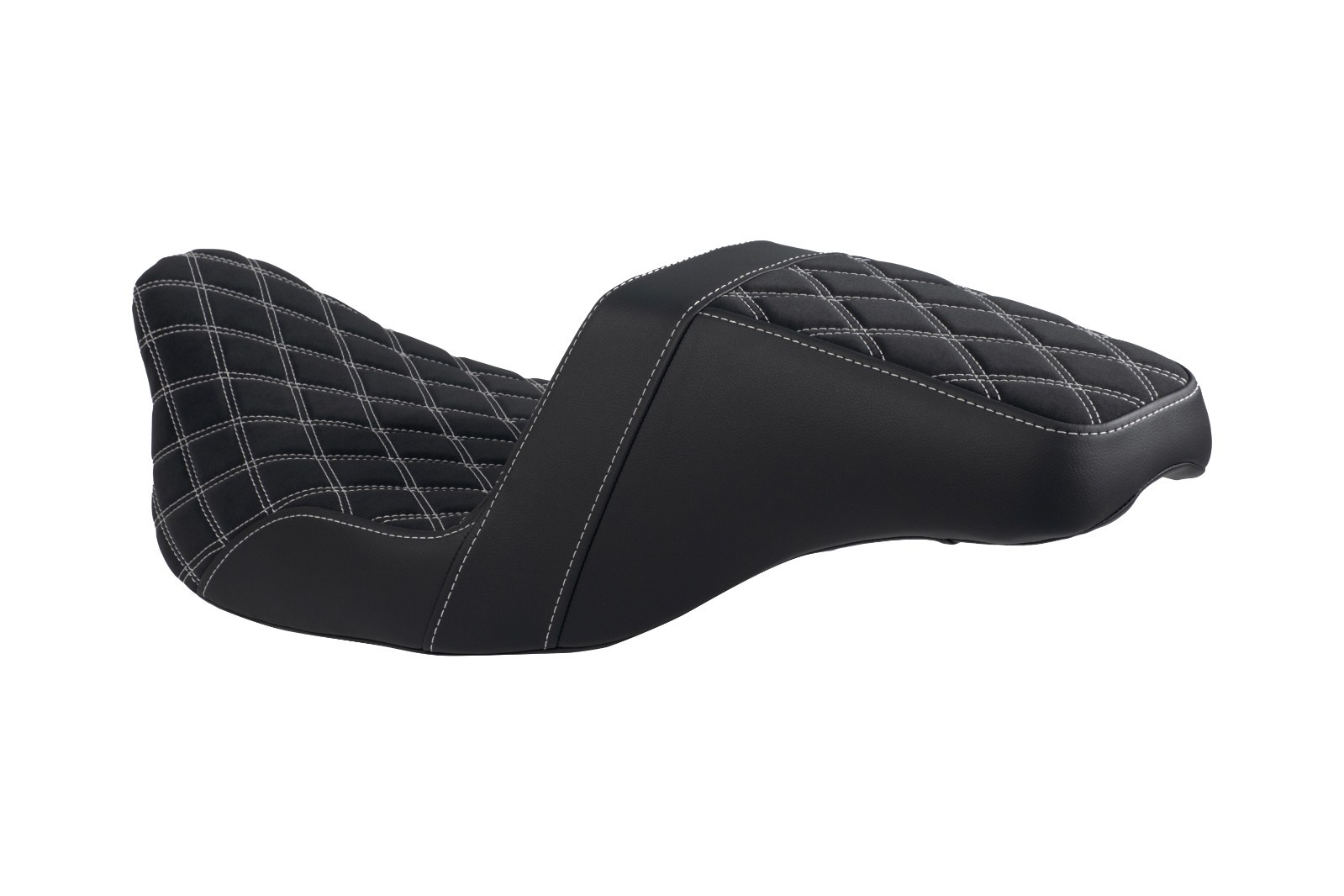 Odyssey Harley-Davidson Suede Seat 2018–23 Road Glide w/Gray Stitching US Stock