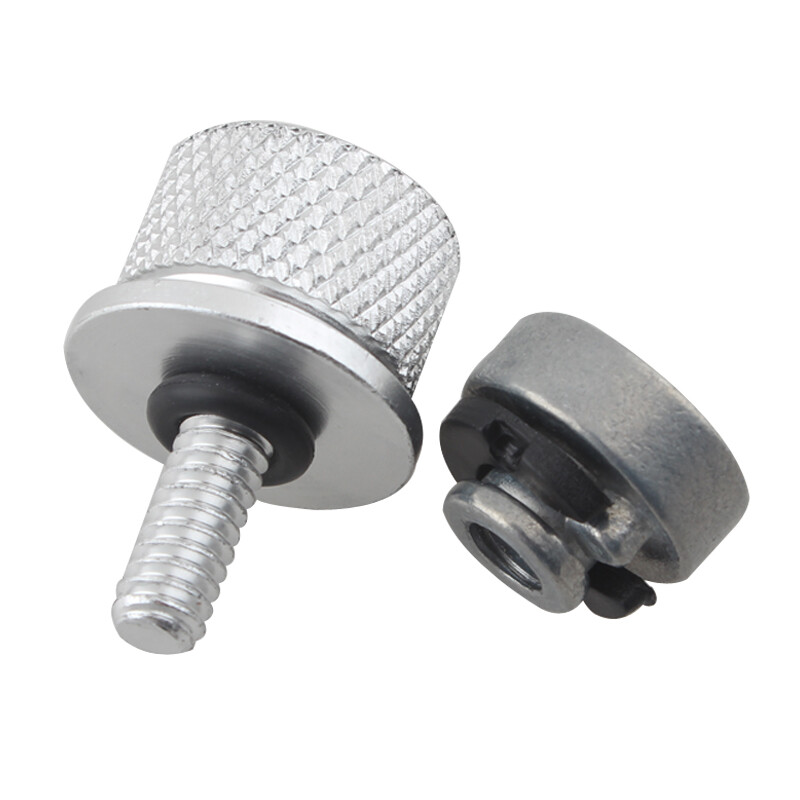 2pcs Rear Fender Seat Bolt & Nut Kit for Harley Sportster Road King Softail Dyna