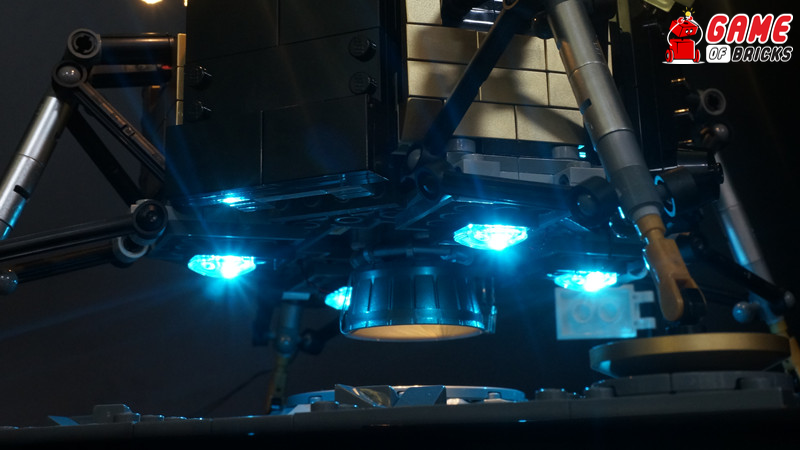 Light Kit for NASA Apollo 11 Lunar Lander Compatible with LEGO® 10266 (Standard)