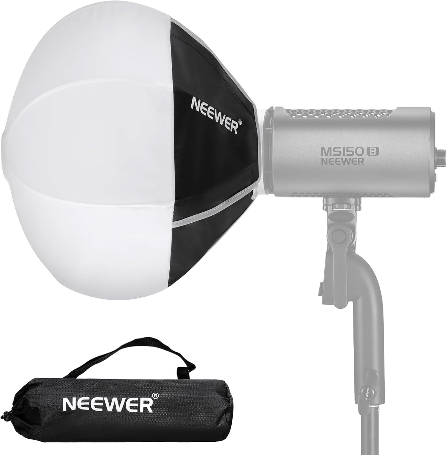 NEEWER 12"/30cm Lantern Softbox Light Diffuser Use for NEEWER Mount only