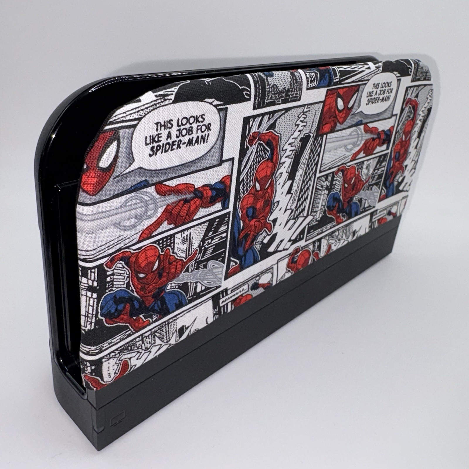 Nintendo Switch 2 Dock Cover Screen Protector Decor Sleeve Spiderman Comic Style