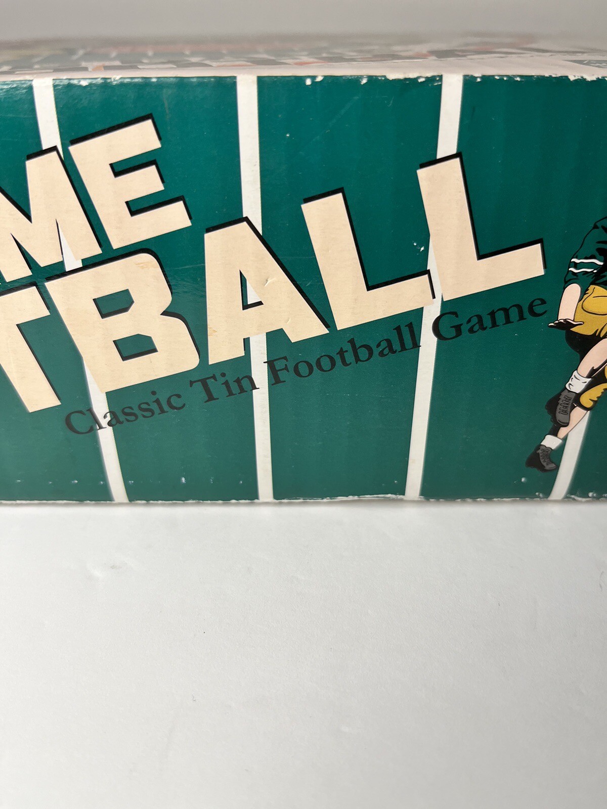 Vintage Schylling Big Game Football Classic Tin Football Game NOS