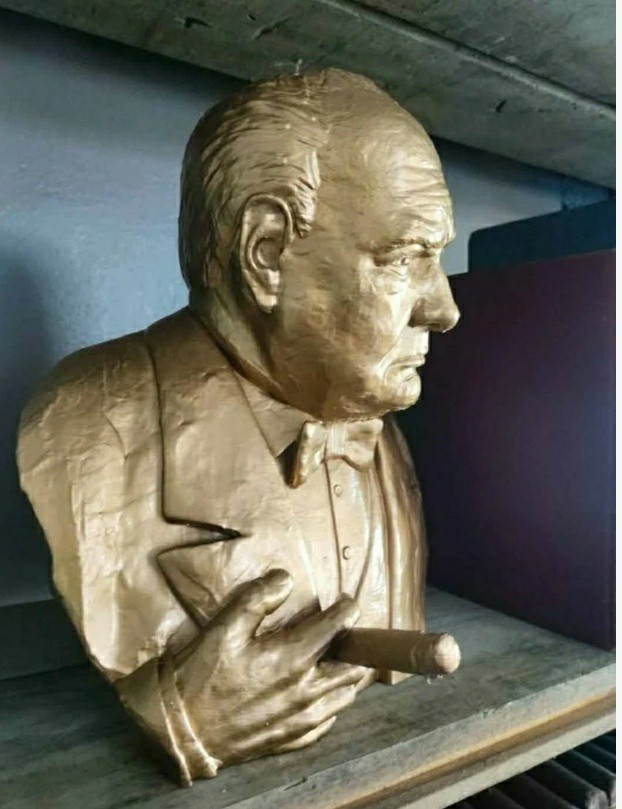 Winston Churchill Full Size Bust