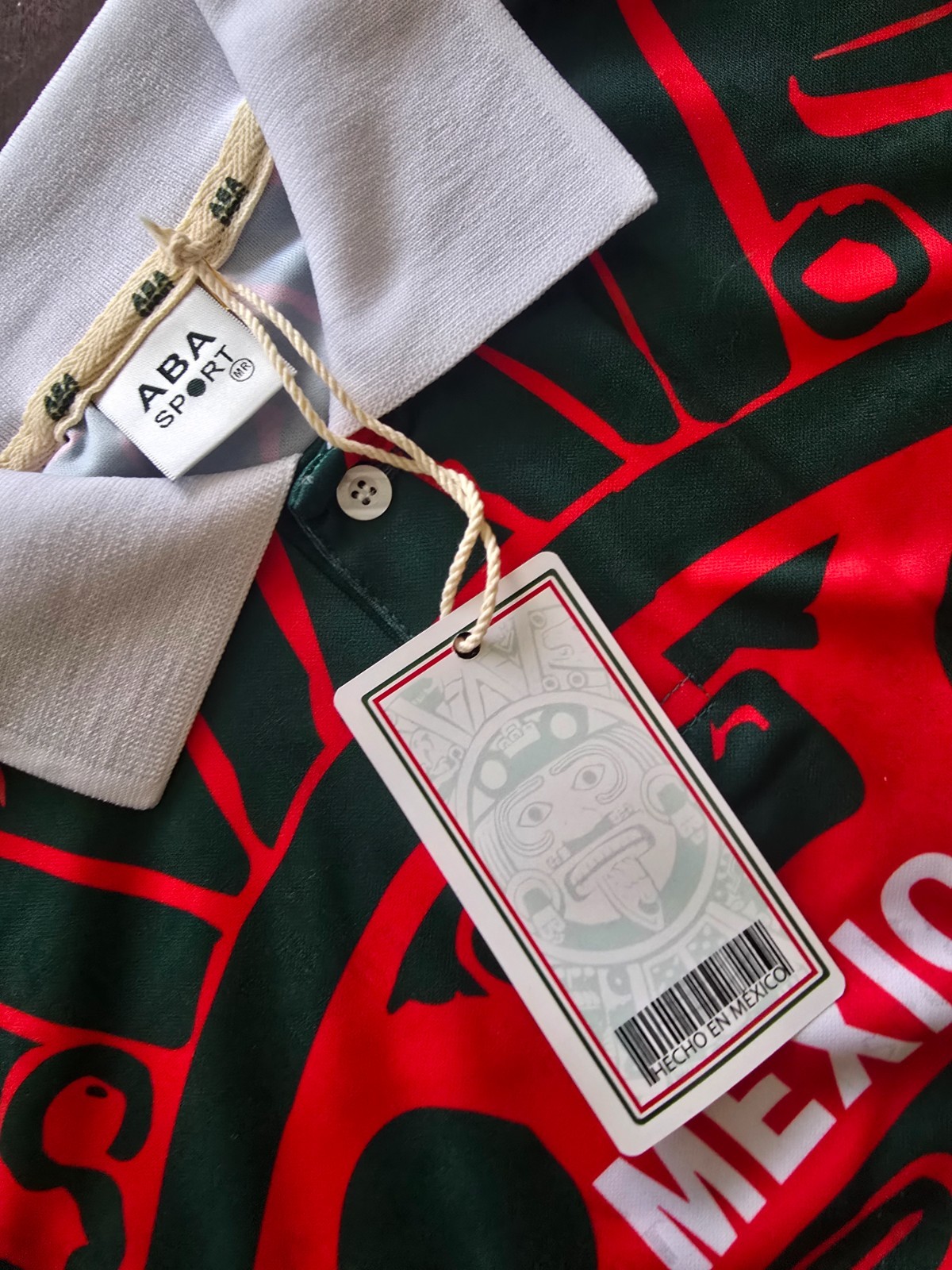 ABA Sport Mexico JERSEY Seleccion Mexicana 1998 reedicion Aba Sport Red/Green