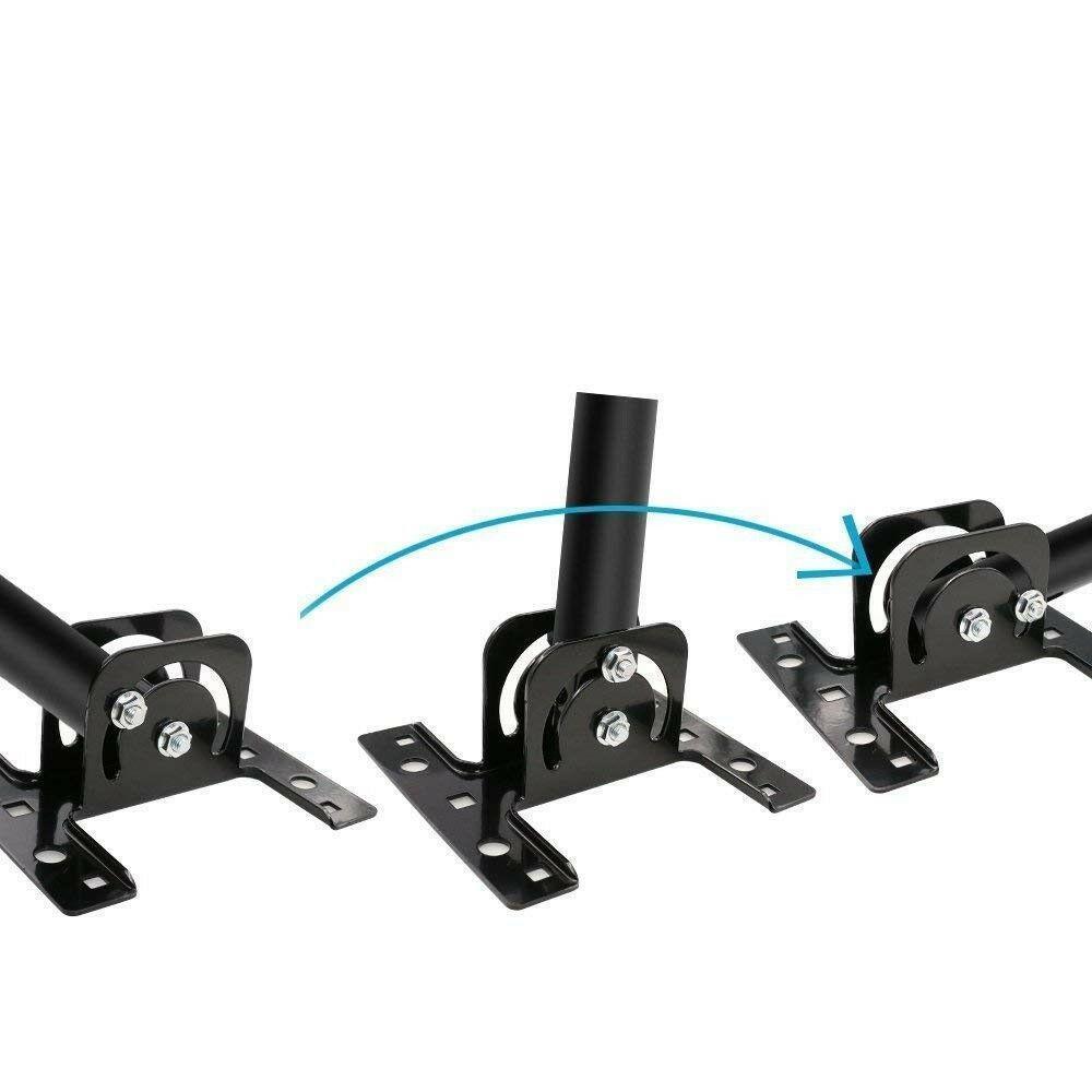 Adjustable Outdoor TV Antenna J Pole Mount Base Bracket
