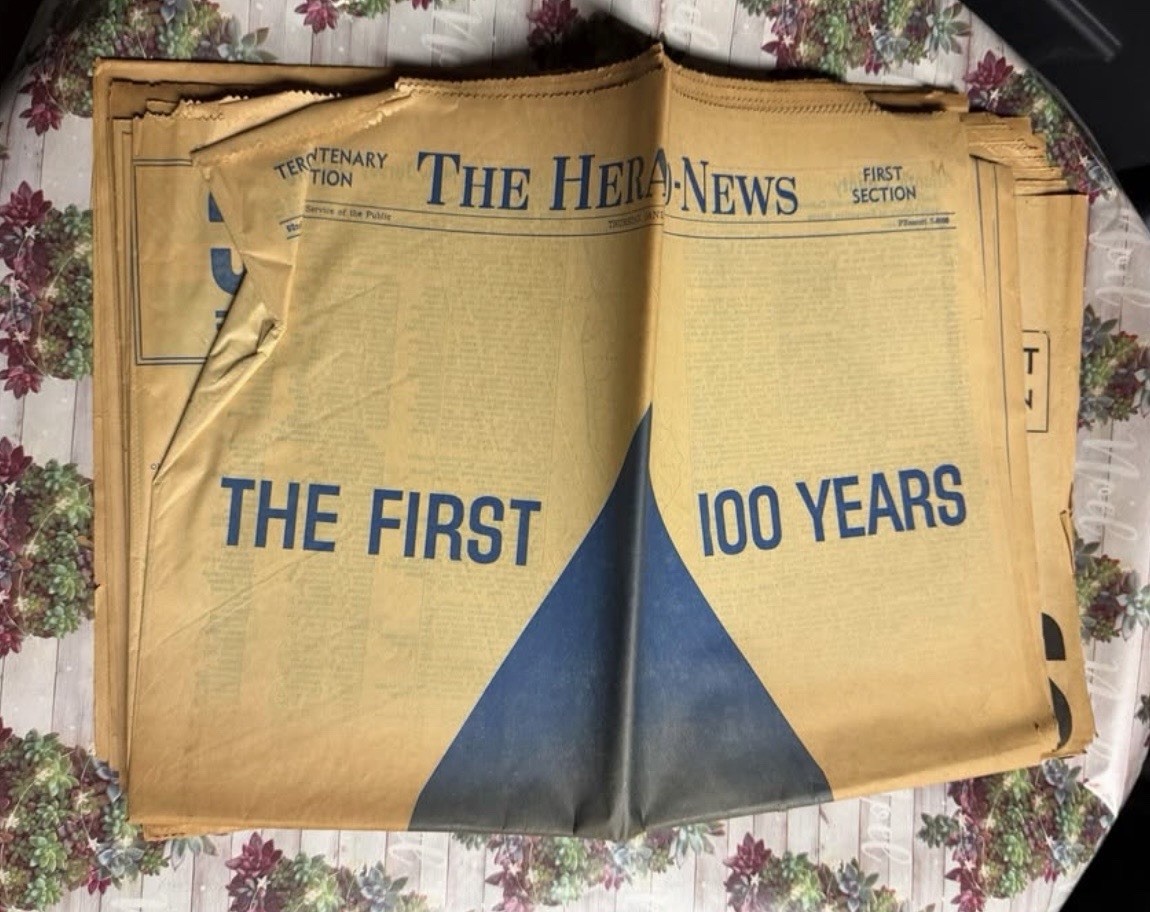 The Herald-News Tercentenary Edition First, Second, Third 100 Years Sections