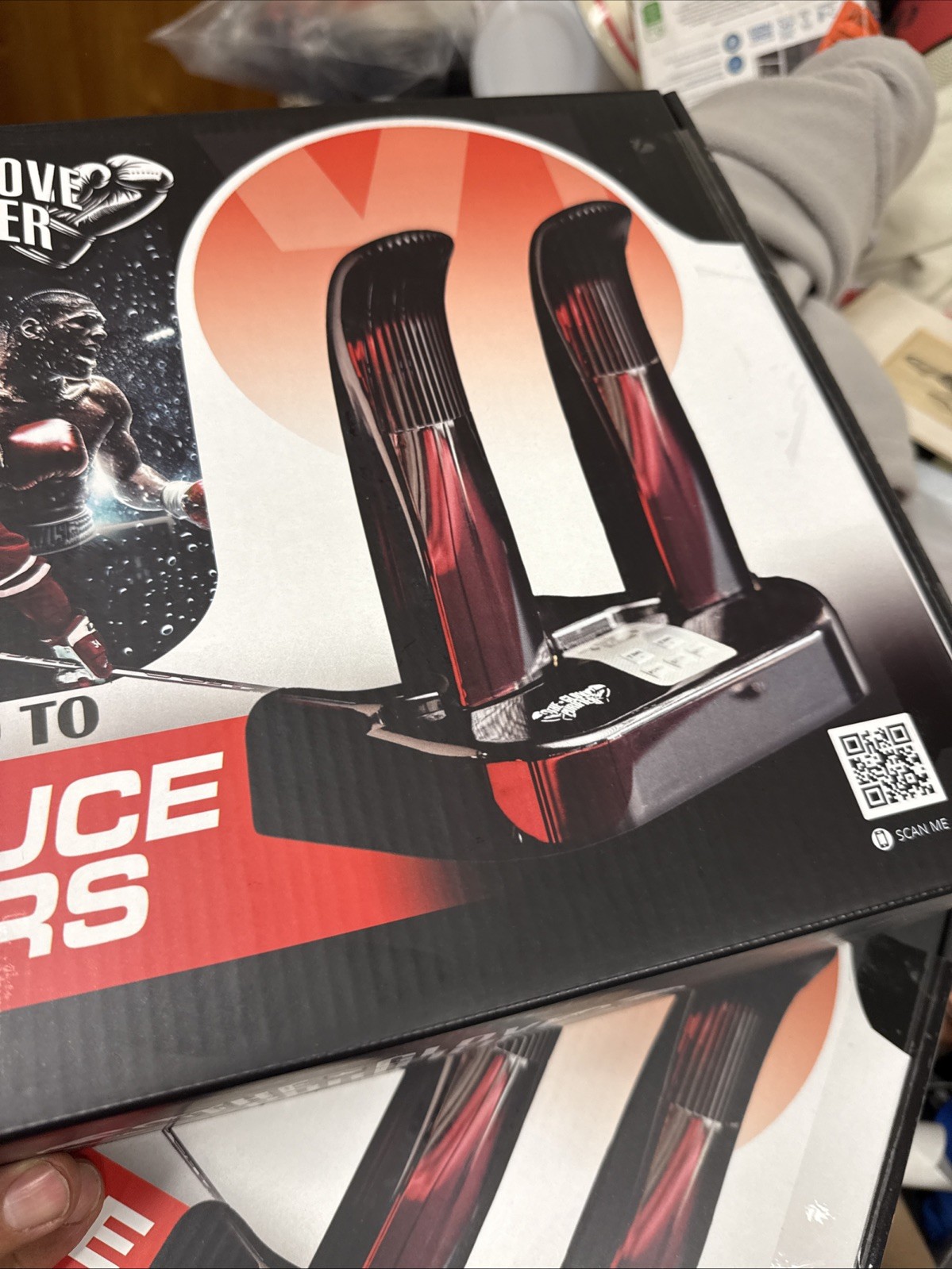 V2 Boxing Glove Drying System with Thermal. eating, Air Treatment Cycle