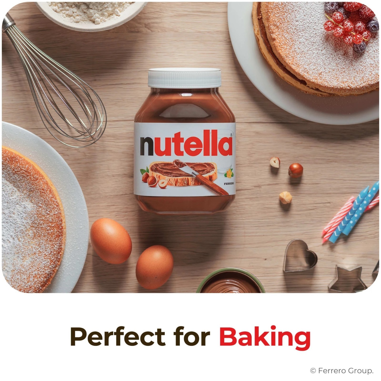 Nutella Hazelnut Spread with Cocoa for Breakfast, 33.5 oz Jar , Free Shipping