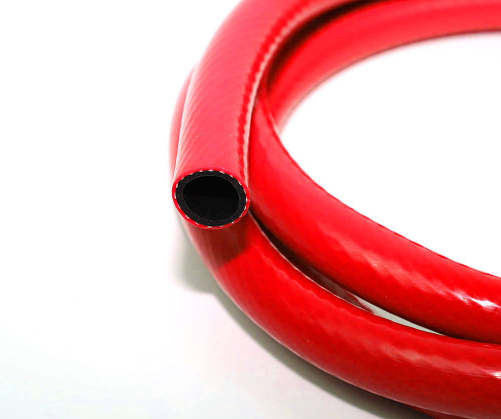 5ft 1-Ply Reinforced 19mm 3/4" ID High Temperature Silicone Heater Hose RED