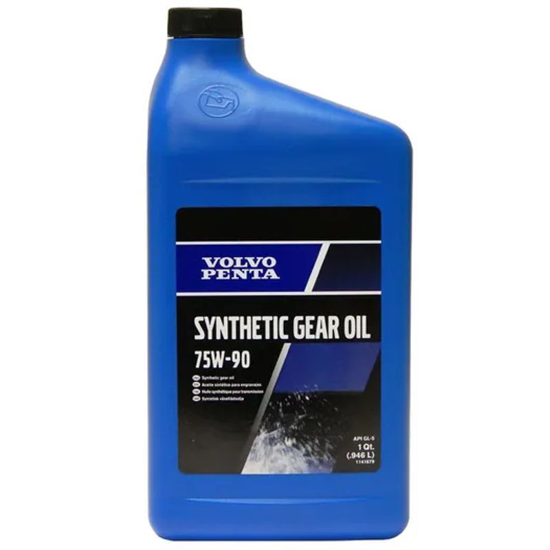 Volvo Penta GL-5 Synthetic Outdrive/Sterndrive Gear Lube Oil 75-90 Quart 1141679