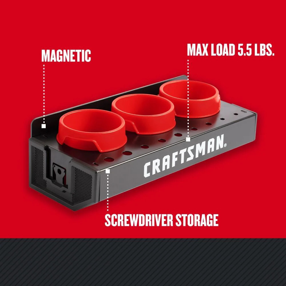 Craftsman Magnetic Spray Can Shelf