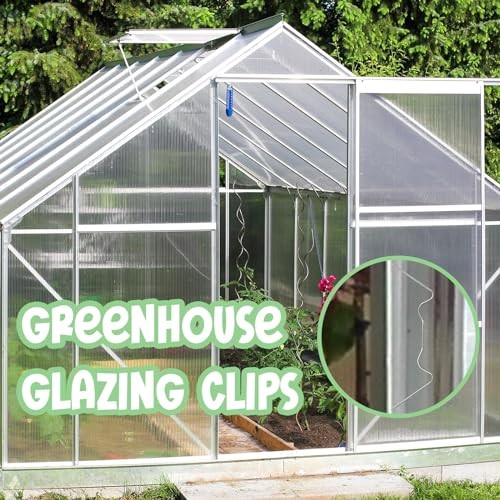 Pcs Mini Greenhouse Clips for Hanging Stainless Steel W Type Greenhouse 300