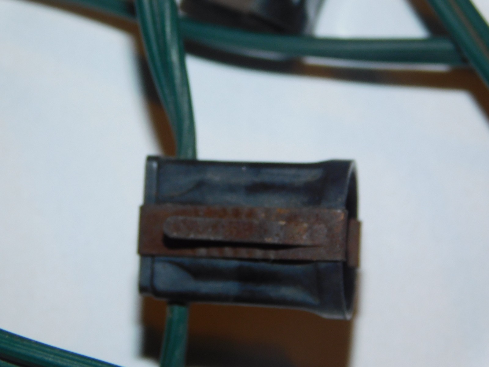 VTG NOMA BLOW MOLD TULIP TIKI OUTDOOR LIGHT STRING LIGHTS 14 ft CAMP PATIO RV