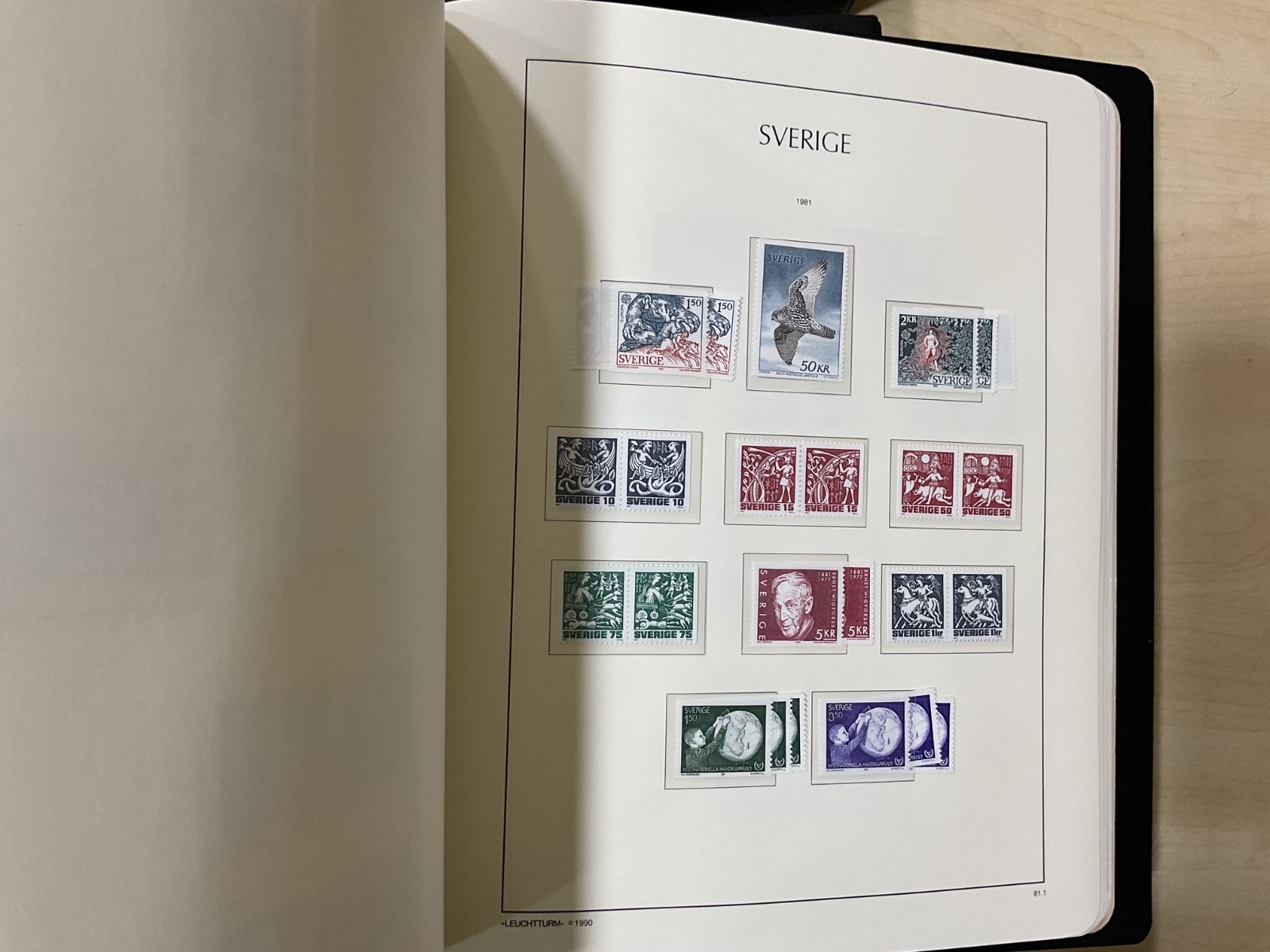 Sweden stamps. 1970 - 2008. 2 Light house albums. G/208*