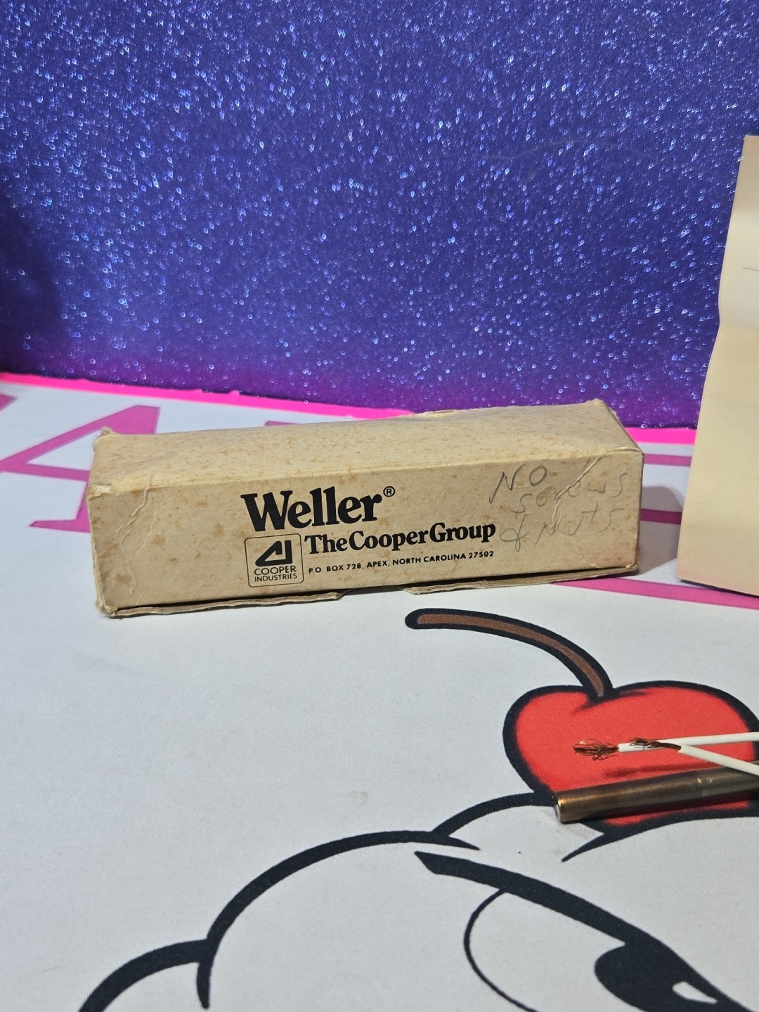 Weller SW-60 Switch Vintage Original Part for TC01 (Missing Screws)