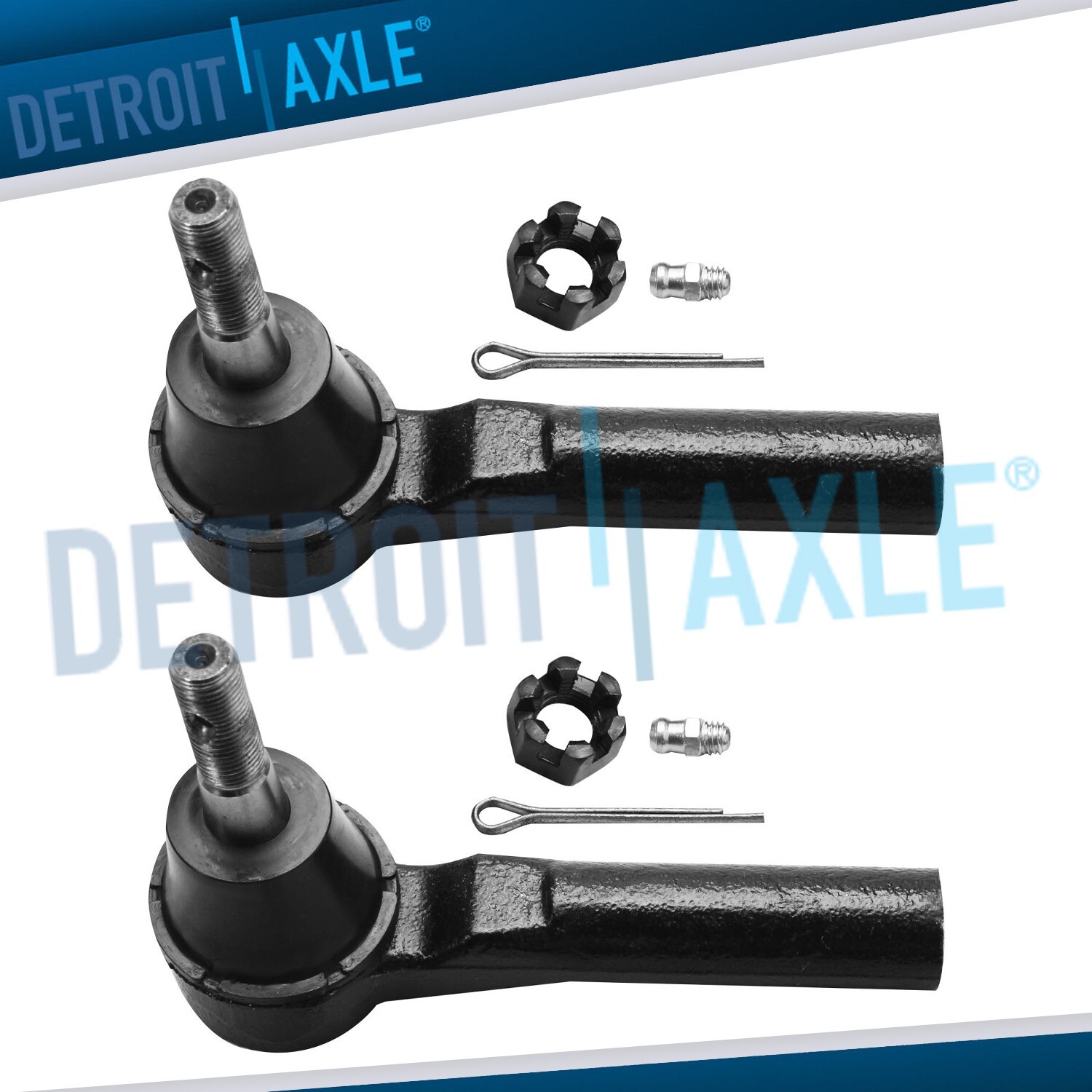 Front Outer Tie Rod Links Set for Dodge Caliber Jeep Patriot Compass Sebring 200