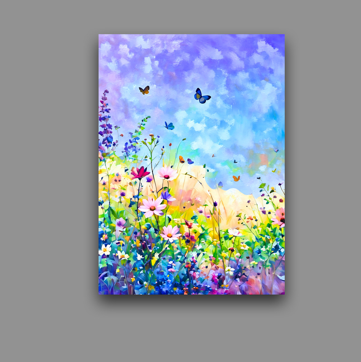 Artist Trading Card 2.5 x 3.5 ACEO Dreaming of Summer Art Print ATC Meadow